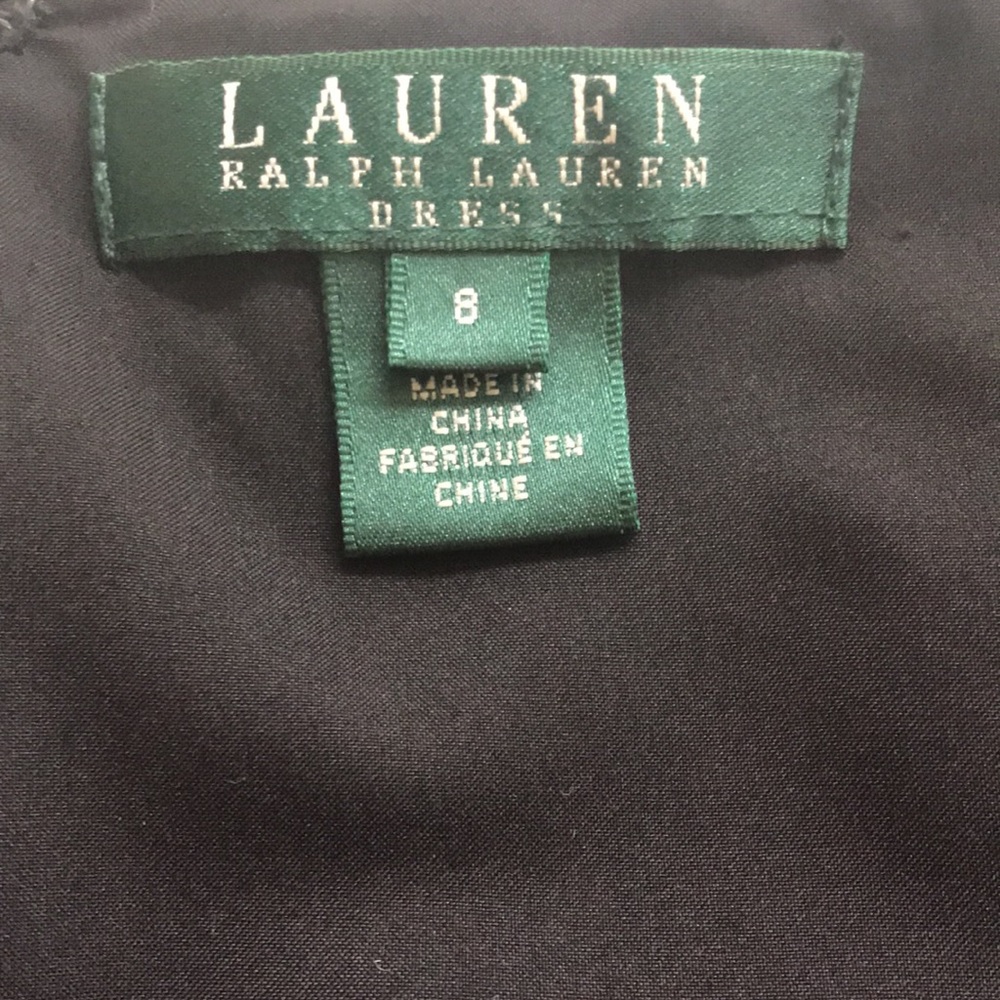 Lauren Ralph Lauren Aline black polka dot Dress 8 - Picture 6 of 10